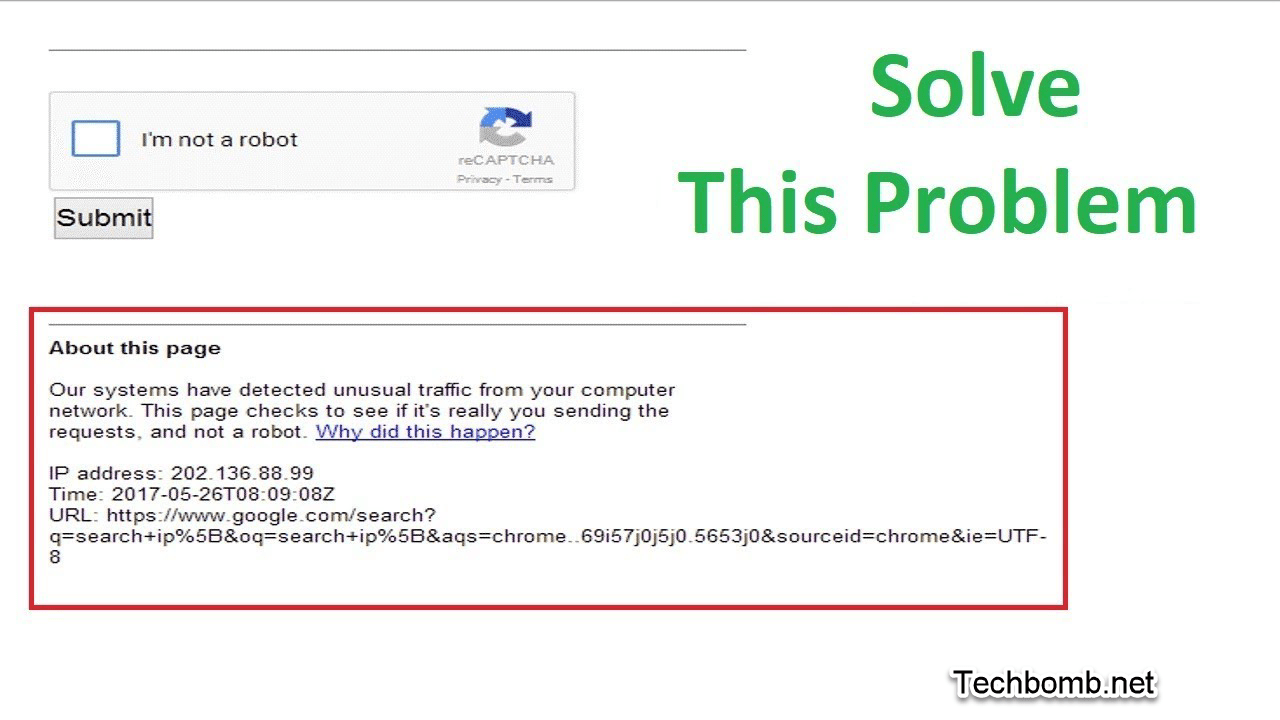 ✔ Fix: Our System Have Detected Unusual Traffic From Your Computer Network